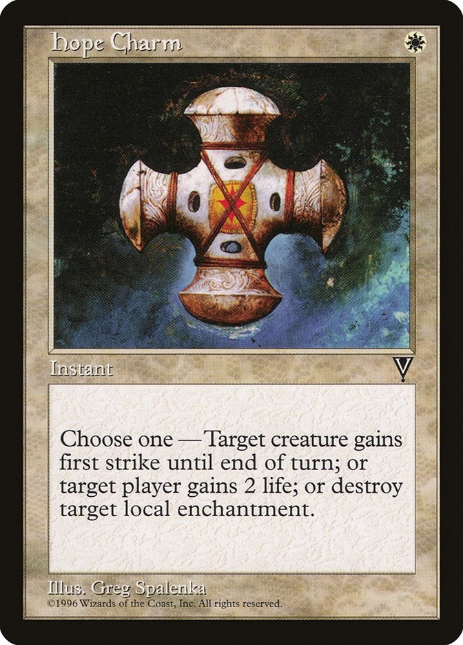 Image for Hope Charm (Visions) - Magic: The Gathering