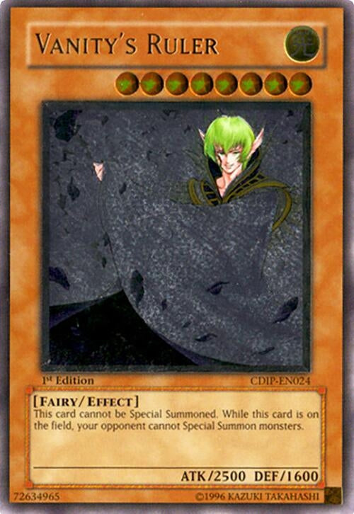 Image for Vanity's Ruler (UTR) (Cyberdark Impact) (CDIP-EN024) - YuGiOh