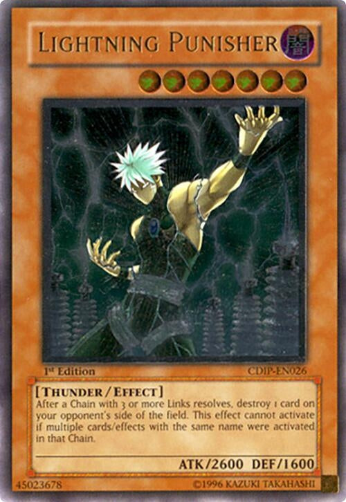 Image for Lightning Punisher (UTR) (Cyberdark Impact) (CDIP-EN026) - YuGiOh