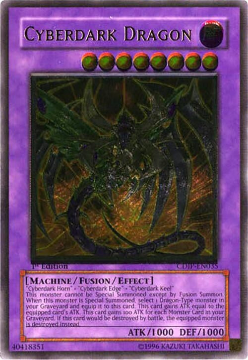 Image for Cyberdark Dragon (UTR) (Cyberdark Impact) (CDIP-EN035) - YuGiOh