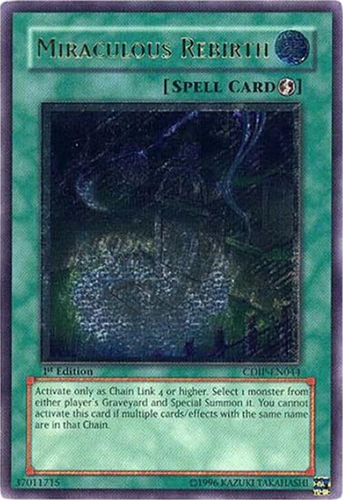 Image for Miraculous Rebirth (UTR) (Cyberdark Impact) (CDIP-EN044) - YuGiOh