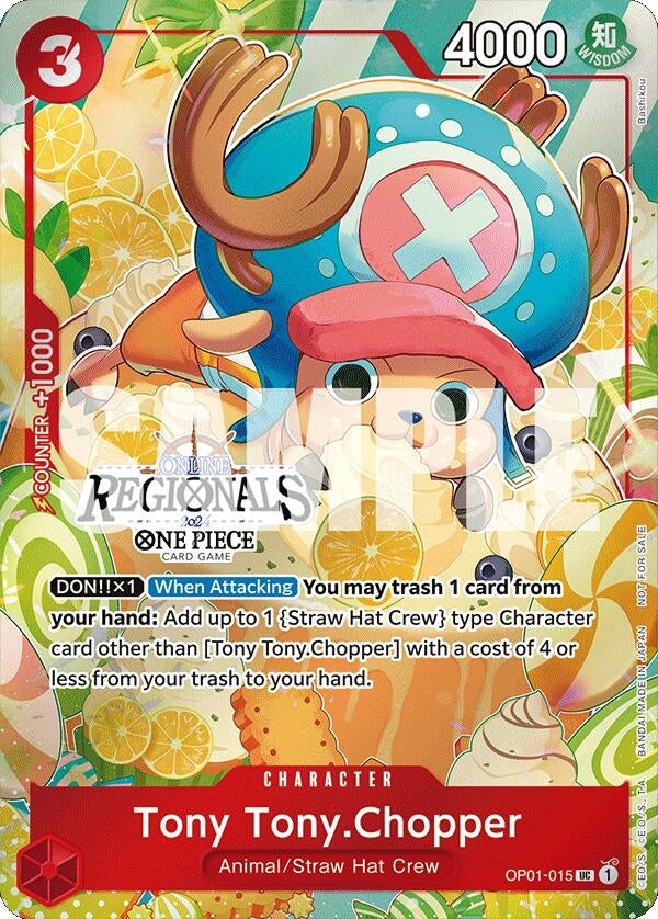 Image for Tony Tony.Chopper (Online Regional 2024 Vol. 3) (One Piece Promotion Cards) (OP01-015) - One Piece Card Game