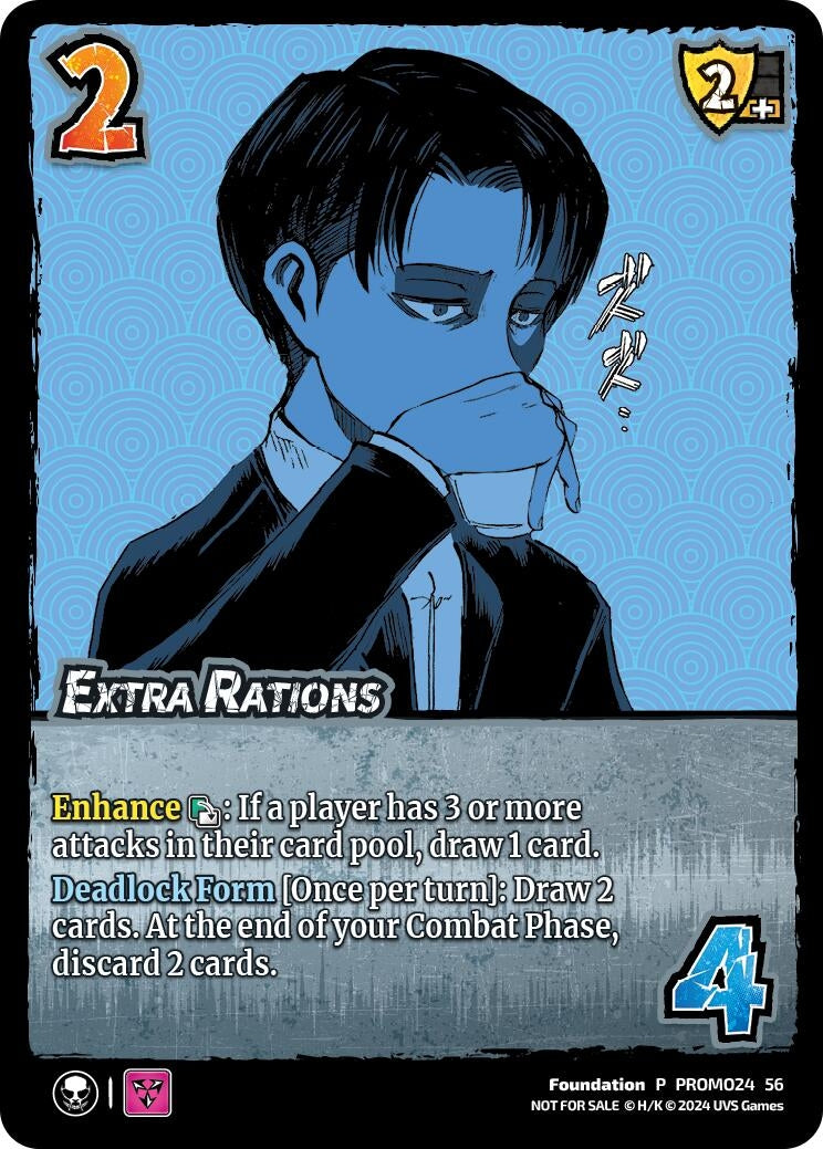 Image for Extra Rations (UniVersus Promos) (PROMO44 56) - UniVersus