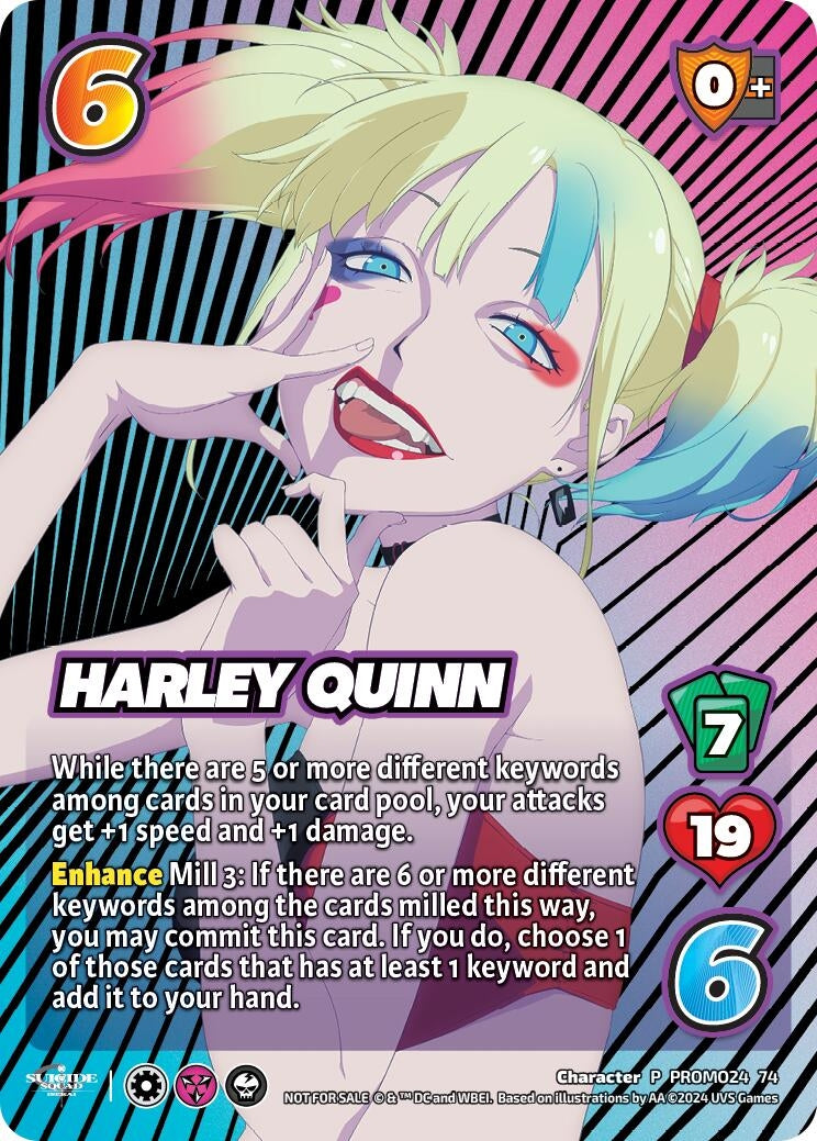 Image for Harley Quinn (UniVersus Promos) (PROMO52 74) - UniVersus