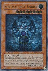 Image for Sky Scourge Enrise (UTR) (Force of the Breaker) (FOTB-EN021) - YuGiOh