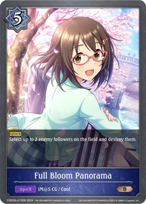 Image for Full Bloom Panorama (CSD02: THE IDOLM@STER CINDERELLA GIRLS) (CSD02b-015EN) - Shadowverse: Evolve