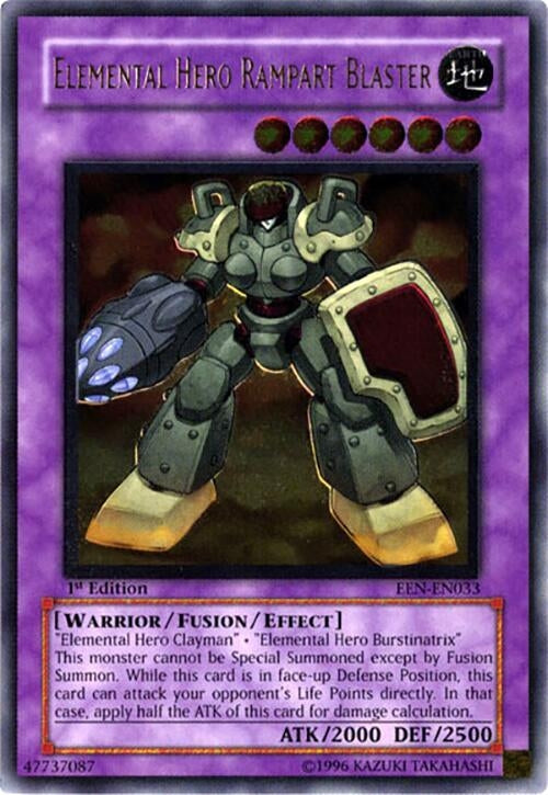 Image for Elemental Hero Rampart Blaster (UTR) (Elemental Energy) (EEN-EN033) - YuGiOh