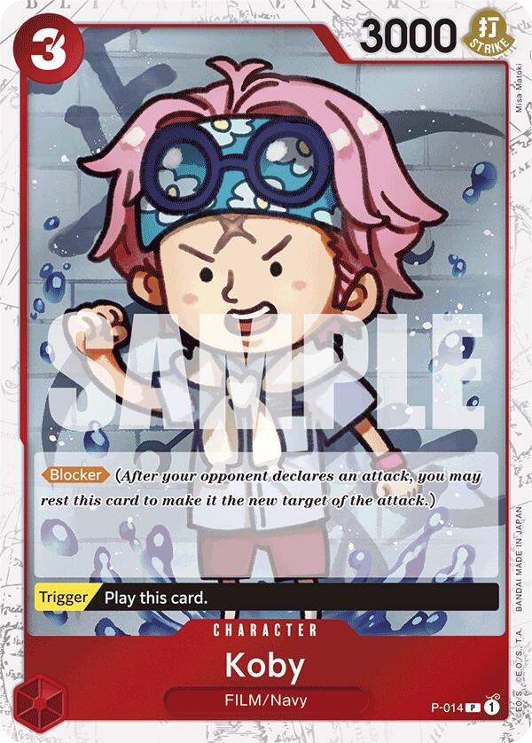 Image for Koby (Jolly Roger Foil) (Premium Booster -The Best-) (P-014) - One Piece Card Game