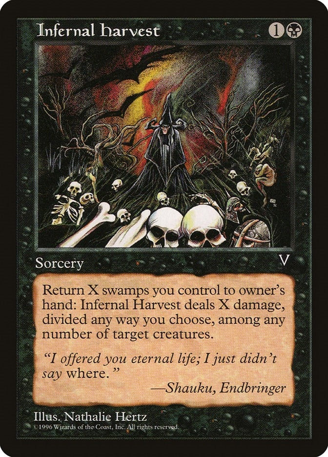 Image for Infernal Harvest (Visions) - Magic: The Gathering