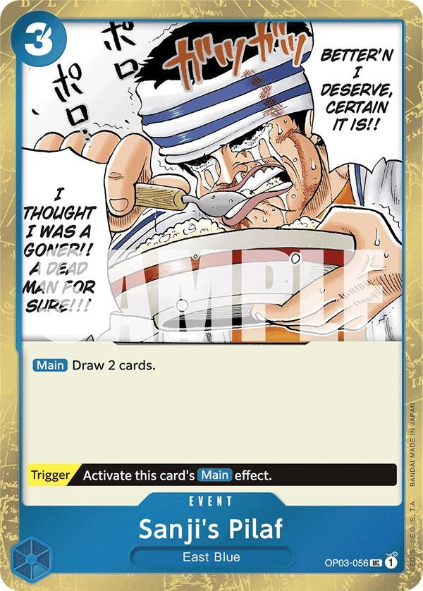 Image for Sanji's Pilaf (Jolly Roger Foil) (Premium Booster -The Best-) (OP03-056) - One Piece Card Game