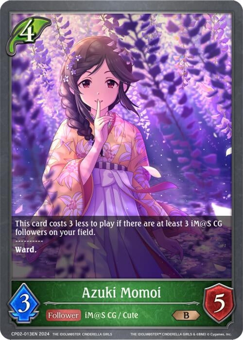 Image for Azuki Momoi (CP02: THE IDOLM@STER CINDERELLA GIRLS) (CP02-013EN) - Shadowverse: Evolve