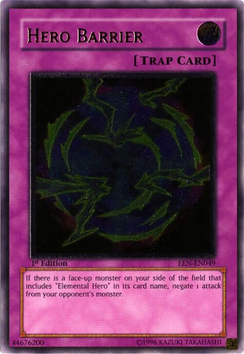 Image for Hero Barrier (UTR) (Elemental Energy) (EEN-EN049) - YuGiOh