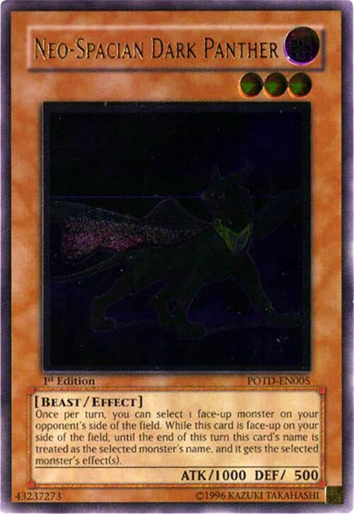 Image for Neo-Spacian Dark Panther (UTR) (Power of the Duelist) (POTD-EN005) - YuGiOh