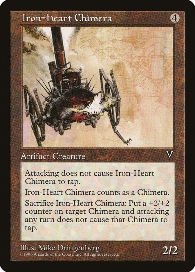 Image for Iron-Heart Chimera (Visions) - Magic: The Gathering