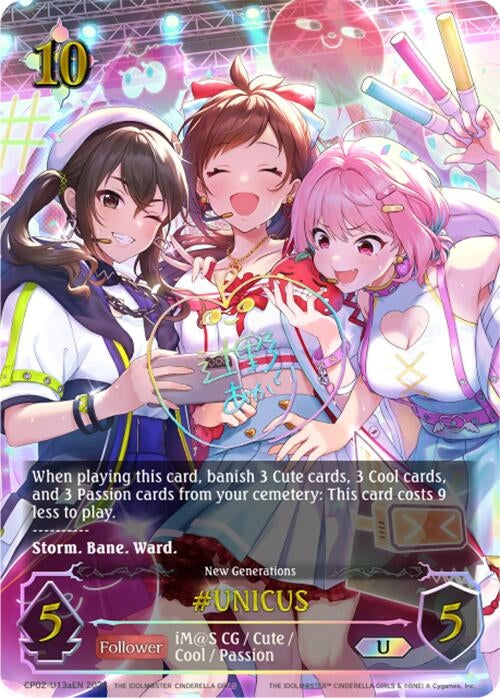 Image for #UNICUS (a) (U) (CP02: THE IDOLM@STER CINDERELLA GIRLS) (CP02-U13aEN) - Shadowverse: Evolve