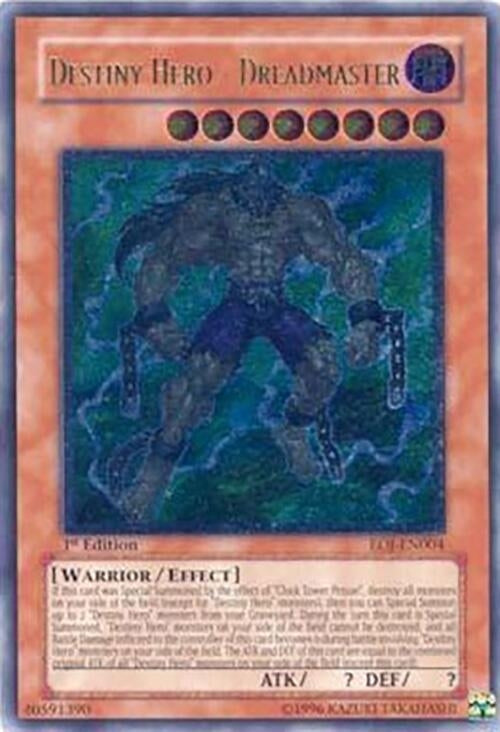 Image for Destiny Hero - Dreadmaster (UTR) (Enemy of Justice) (EOJ-EN004) - YuGiOh