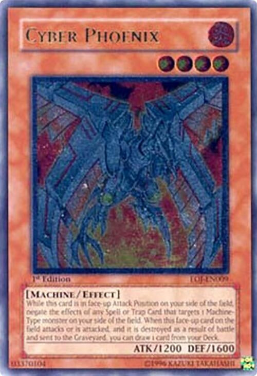 Image for Cyber Phoenix (UTR) (Enemy of Justice) (EOJ-EN009) - YuGiOh