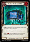 Image for Backup Protocol: BLU (Blue) (Armory Deck: Dash) (AIO025) - Flesh and Blood TCG