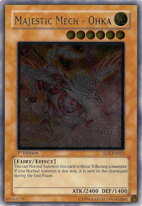 Image for Majestic Mech - Ohka (UTR) (Enemy of Justice) (EOJ-EN015) - YuGiOh