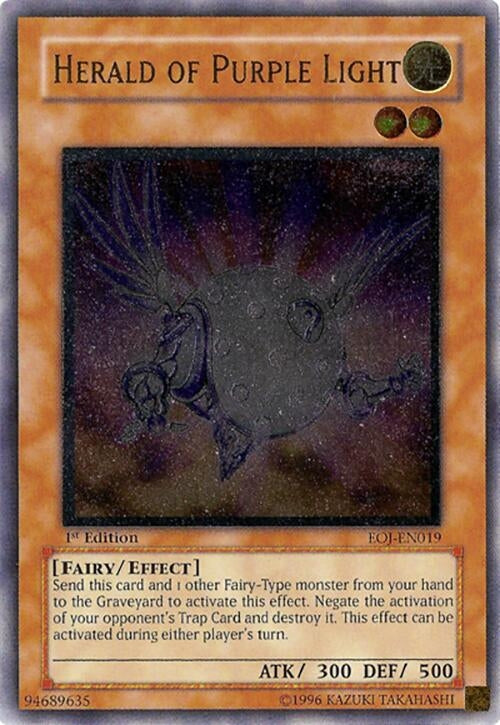 Image for Herald of Purple Light (UTR) (Enemy of Justice) (EOJ-EN019) - YuGiOh