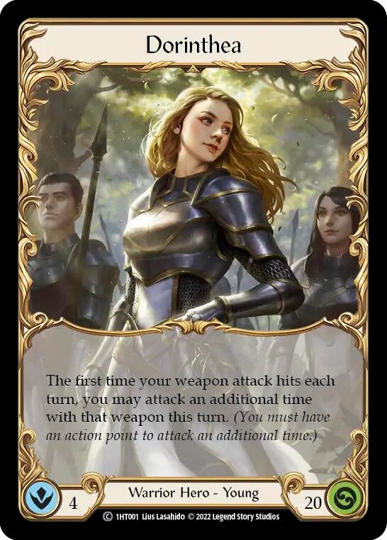 Image for Dorinthea (Historic Pack 1 Blitz Deck: Dorinthea) (1HT001) - Flesh and Blood TCG