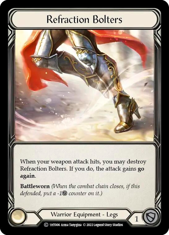 Image for Refraction Bolters (Historic Pack 1 Blitz Deck: Dorinthea) (1HT006) - Flesh and Blood TCG