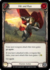 Image for Hit and Run (Yellow) (Historic Pack 1 Blitz Deck: Dorinthea) (1HT019) - Flesh and Blood TCG