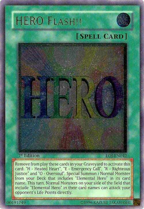 Image for HERO Flash!! (UTR) (Enemy of Justice) (EOJ-EN042) - YuGiOh