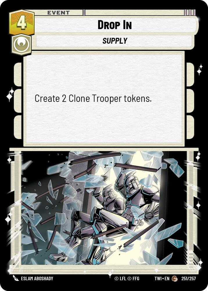 Image for Drop In (Twilight of the Republic) (251/257) - Star Wars: Unlimited