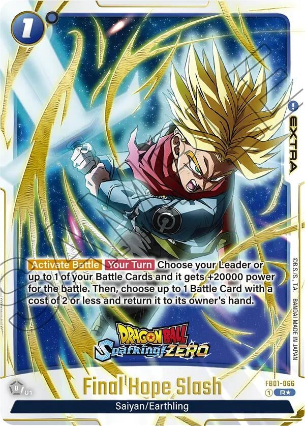 Image for Final Hope Slash (Dragon Ball Sparking! ZERO) (Fusion World Promotion Cards and Packs) (FB01-066) - Dragon Ball Super: Fusion World
