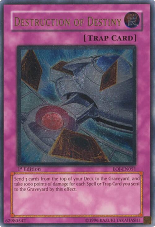 Image for Destruction of Destiny (UTR) (Enemy of Justice) (EOJ-EN051) - YuGiOh