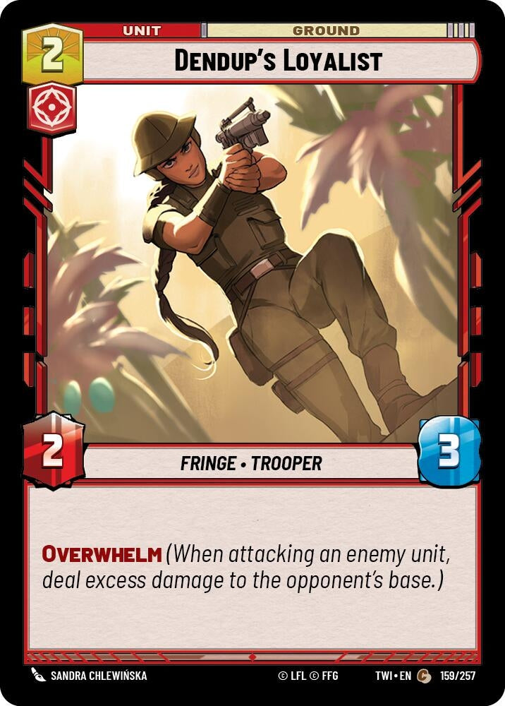Image for Dendup's Loyalist (Twilight of the Republic) (159/257) - Star Wars: Unlimited