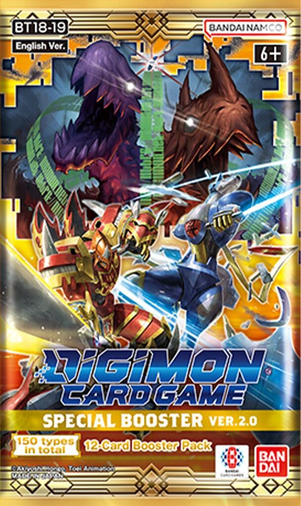 Image for Release Special Booster 2.0 Pack - Digimon Card Game