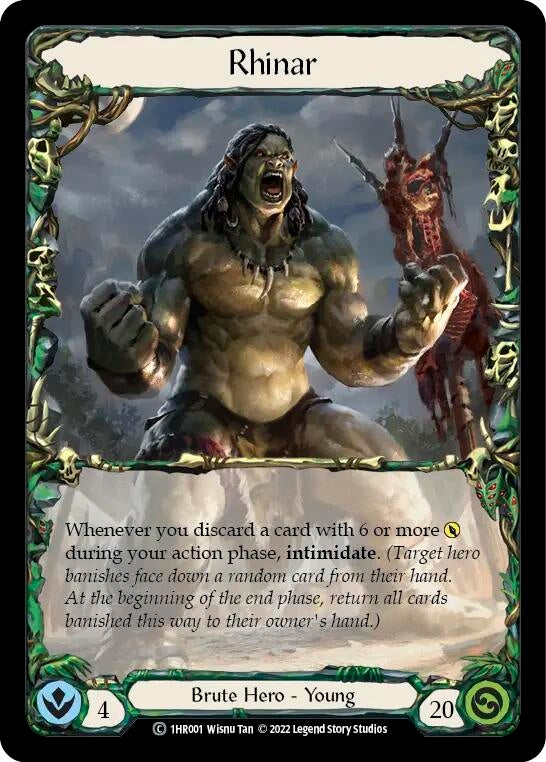 Image for Rhinar (Historic Pack 1 Blitz Deck: Rhinar) (1HR001) - Flesh and Blood TCG