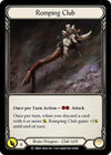 Image for Romping Club (Historic Pack 1 Blitz Deck: Rhinar) (1HR002) - Flesh and Blood TCG