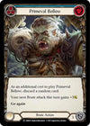 Image for Primeval Bellow (Blue) (Historic Pack 1 Blitz Deck: Rhinar) (1HR026) - Flesh and Blood TCG