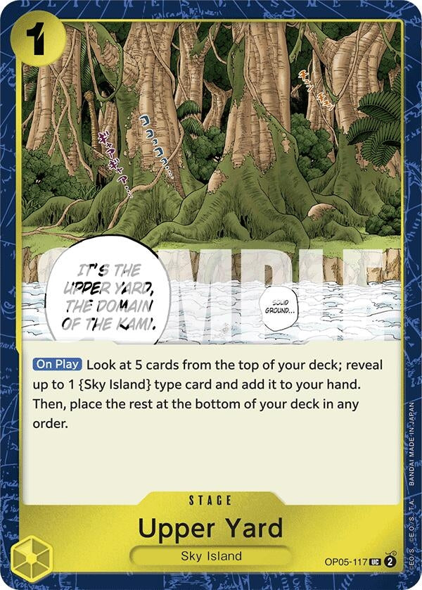 Image for Upper Yard (Jolly Roger Foil) (Premium Booster -The Best-) (OP05-117) - One Piece Card Game