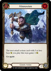 Image for Minnowism (Blue) (Historic Pack 1 Blitz Deck: Viserai) (1HV026) - Flesh and Blood TCG