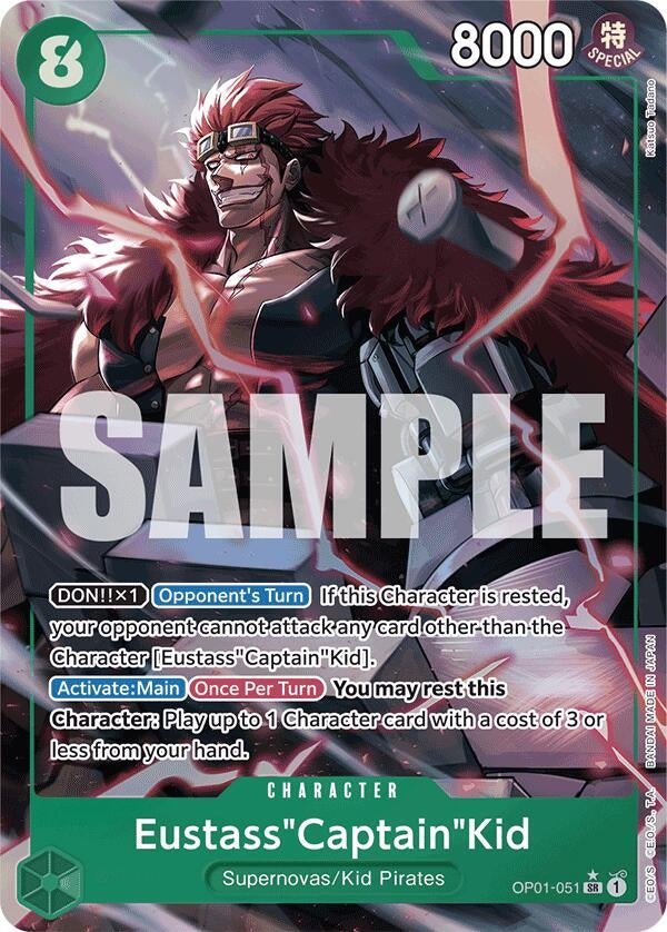 Image for Eustass"Captain"Kid (OP01-051) (Alternate Art) (Premium Booster -The Best-) (OP01-051) - One Piece Card Game