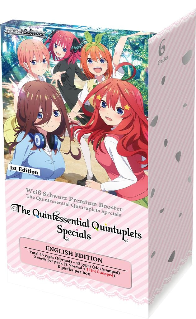 Image for The Quintessential Quintuplets Specials Premium Booster Box - Weiss Schwarz