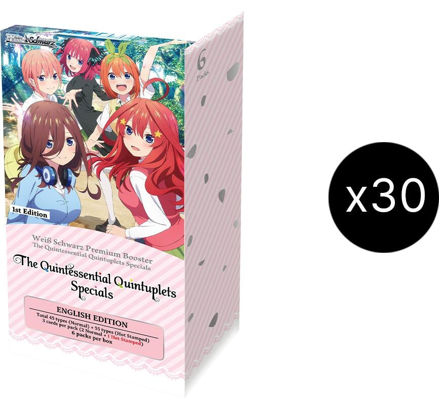 Image for The Quintessential Quintuplets Specials Premium Booster Box Case - Weiss Schwarz