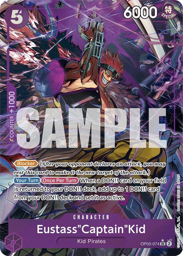 Image for Eustass"Captain"Kid (OP05-074) (Alternate Art) (Premium Booster -The Best-) (OP05-074) - One Piece Card Game