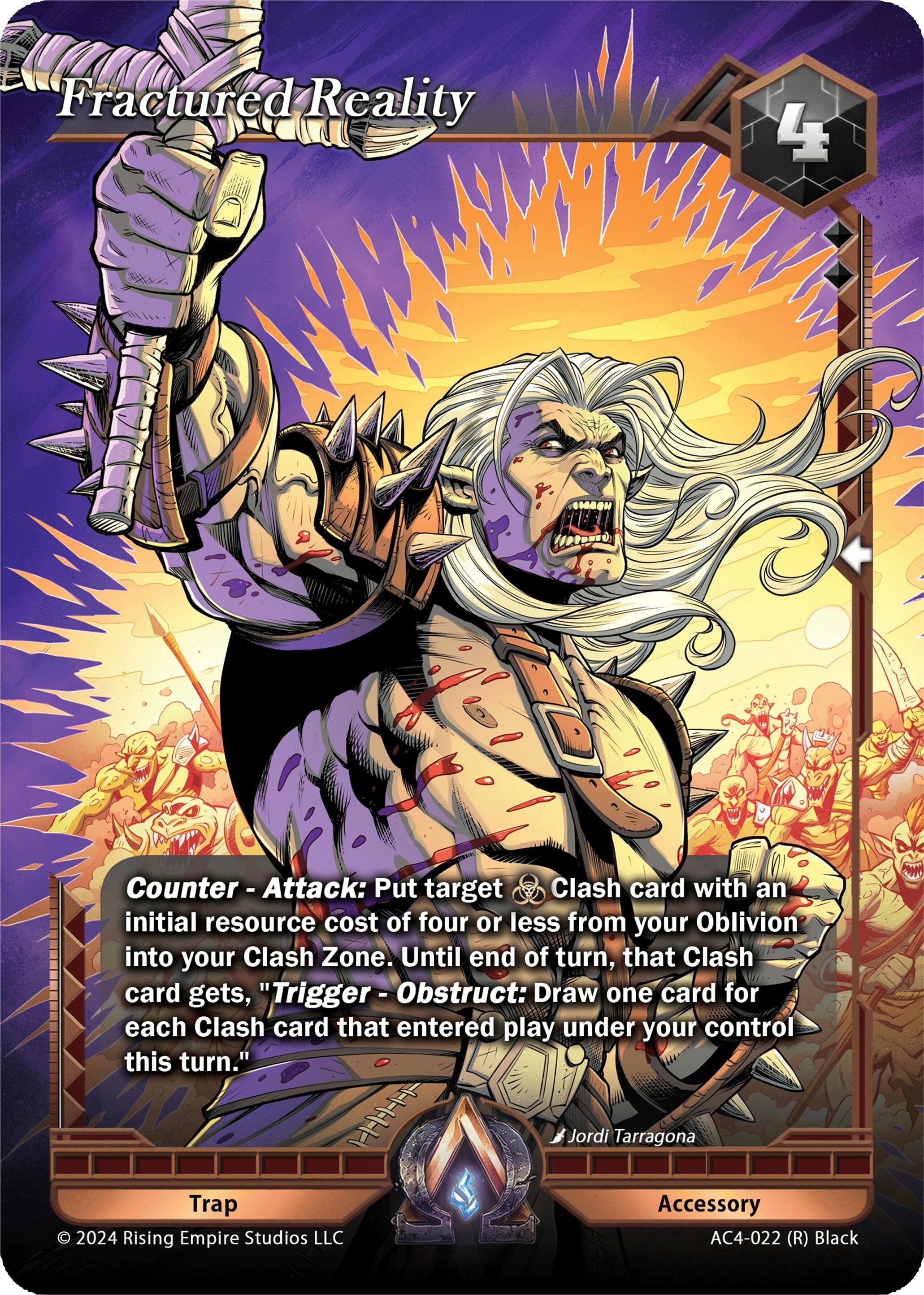 Image for Fractured Reality (Genesis Returns) (AC4-022) - Alpha Clash