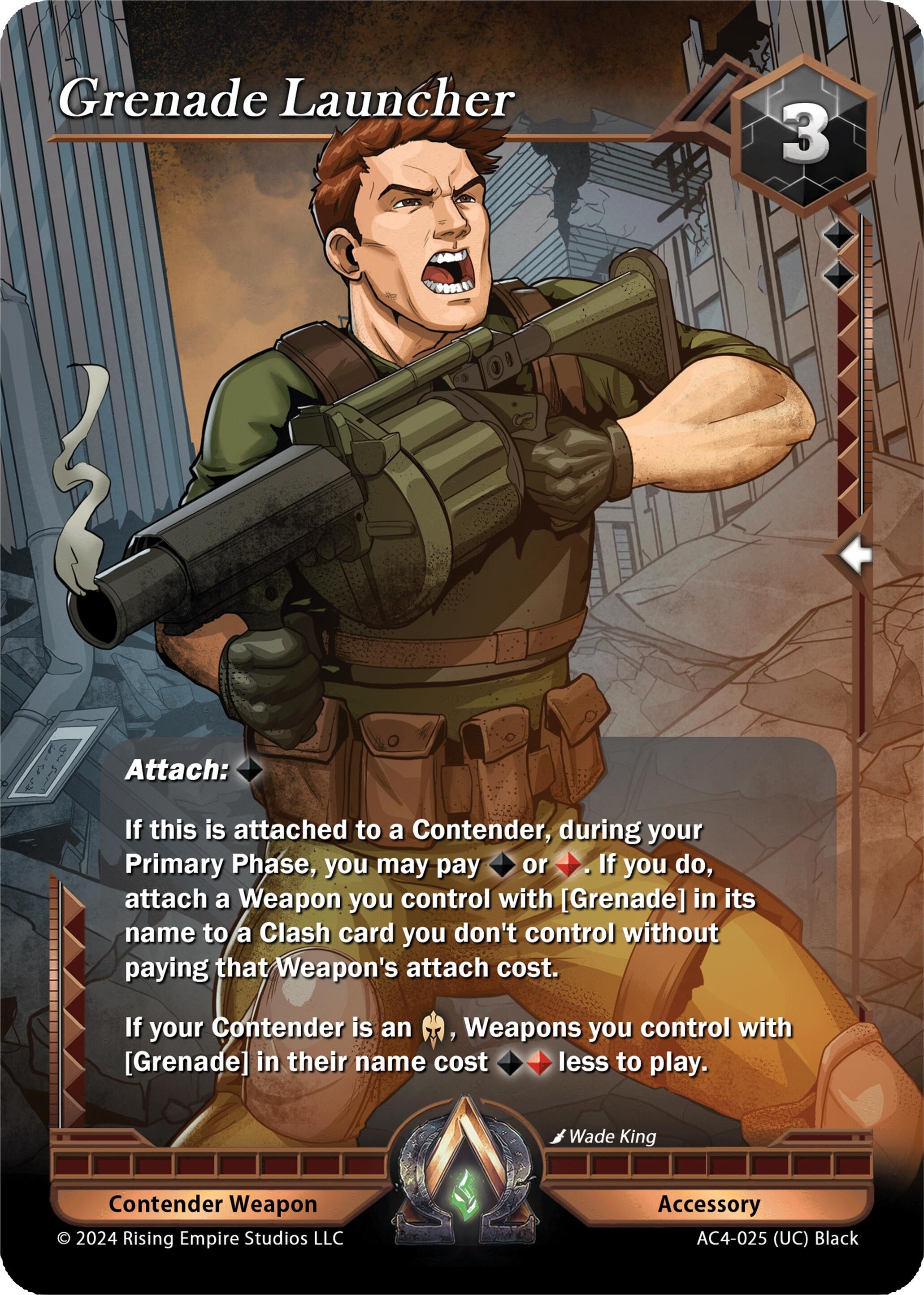 Image for Grenade Launcher (Genesis Returns) (AC4-025) - Alpha Clash