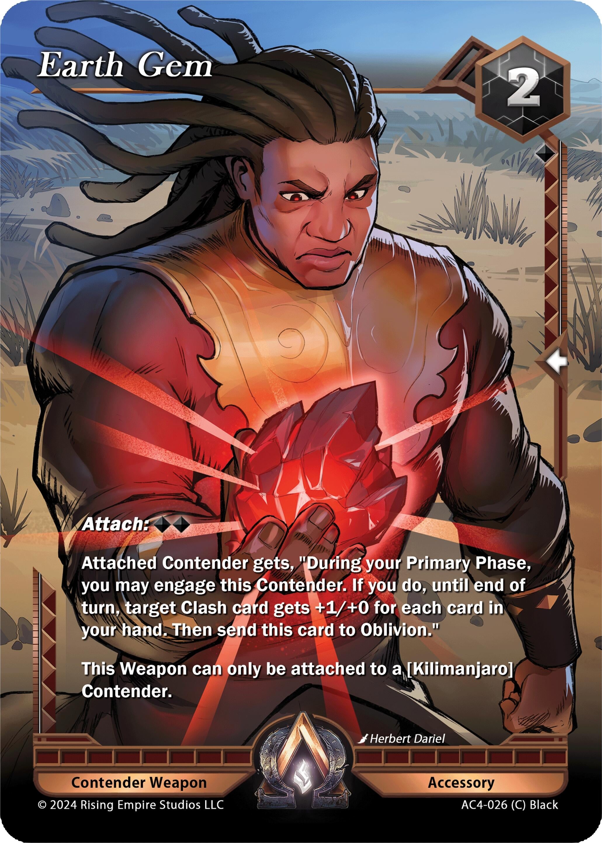 Image for Earth Gem (Genesis Returns) (AC4-026) - Alpha Clash