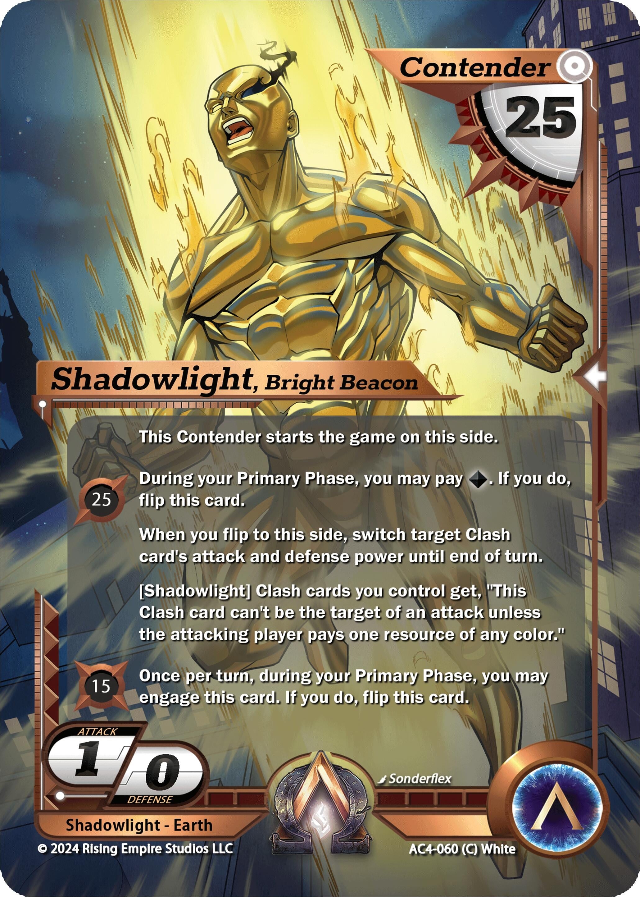 Image for Shadowlight, Bright Beacon (Genesis Returns) (AC4-060) - Alpha Clash