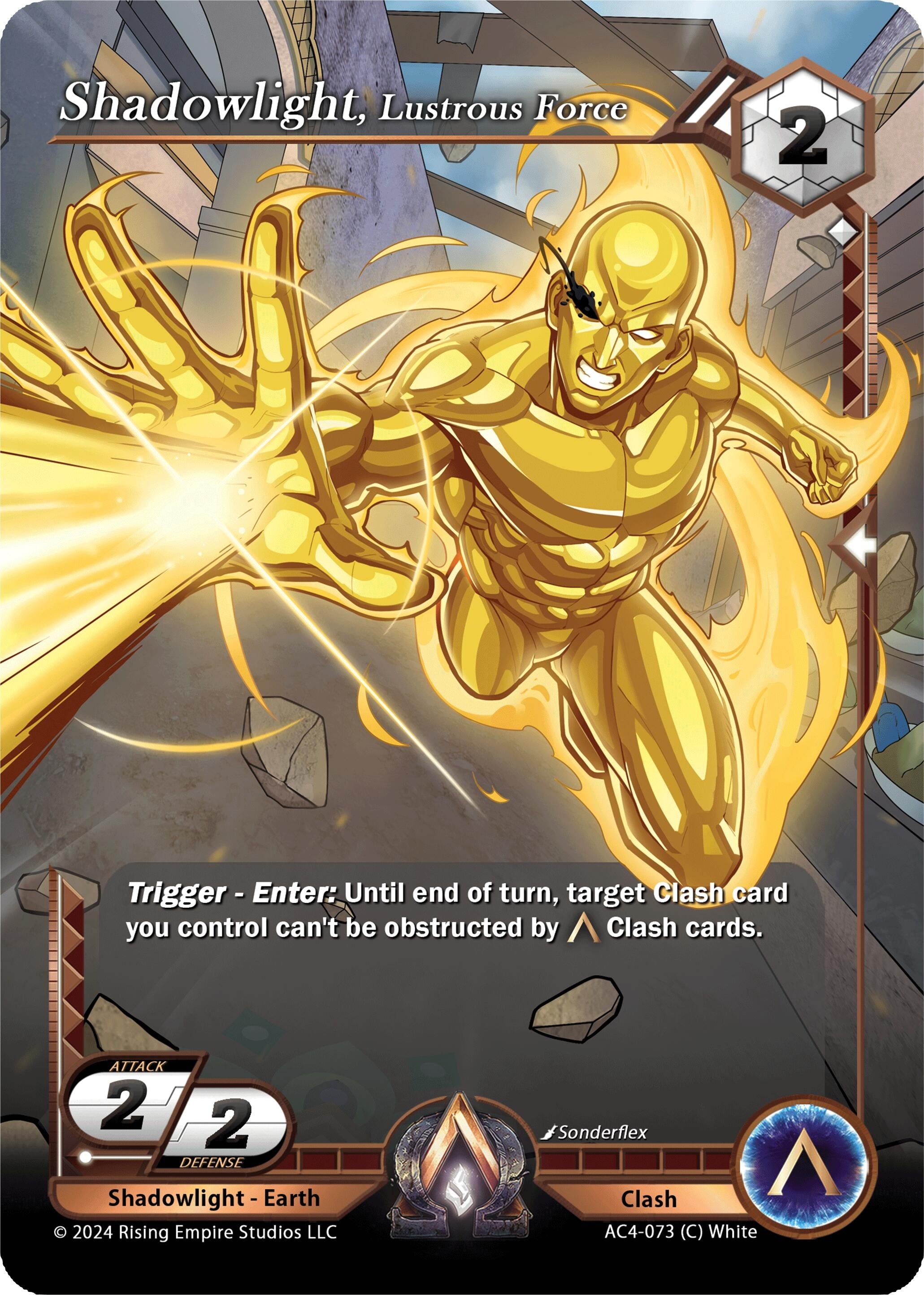 Image for Shadowlight, Lustrous Force (Genesis Returns) (AC4-073) - Alpha Clash