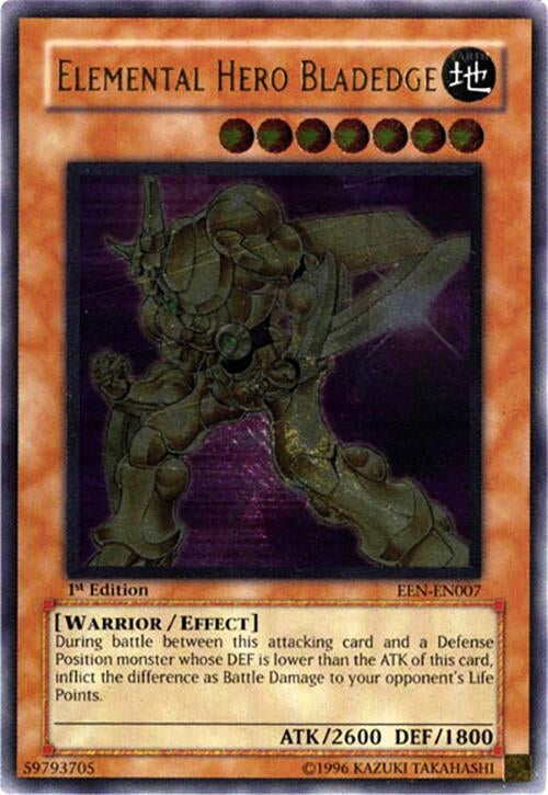 Image for Elemental Hero Bladedge (UTR) (Elemental Energy) (EEN-EN007) - YuGiOh