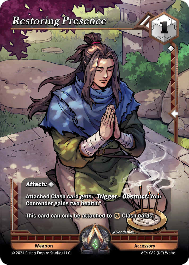 Image for Restoring Presence (Genesis Returns) (AC4-082) - Alpha Clash