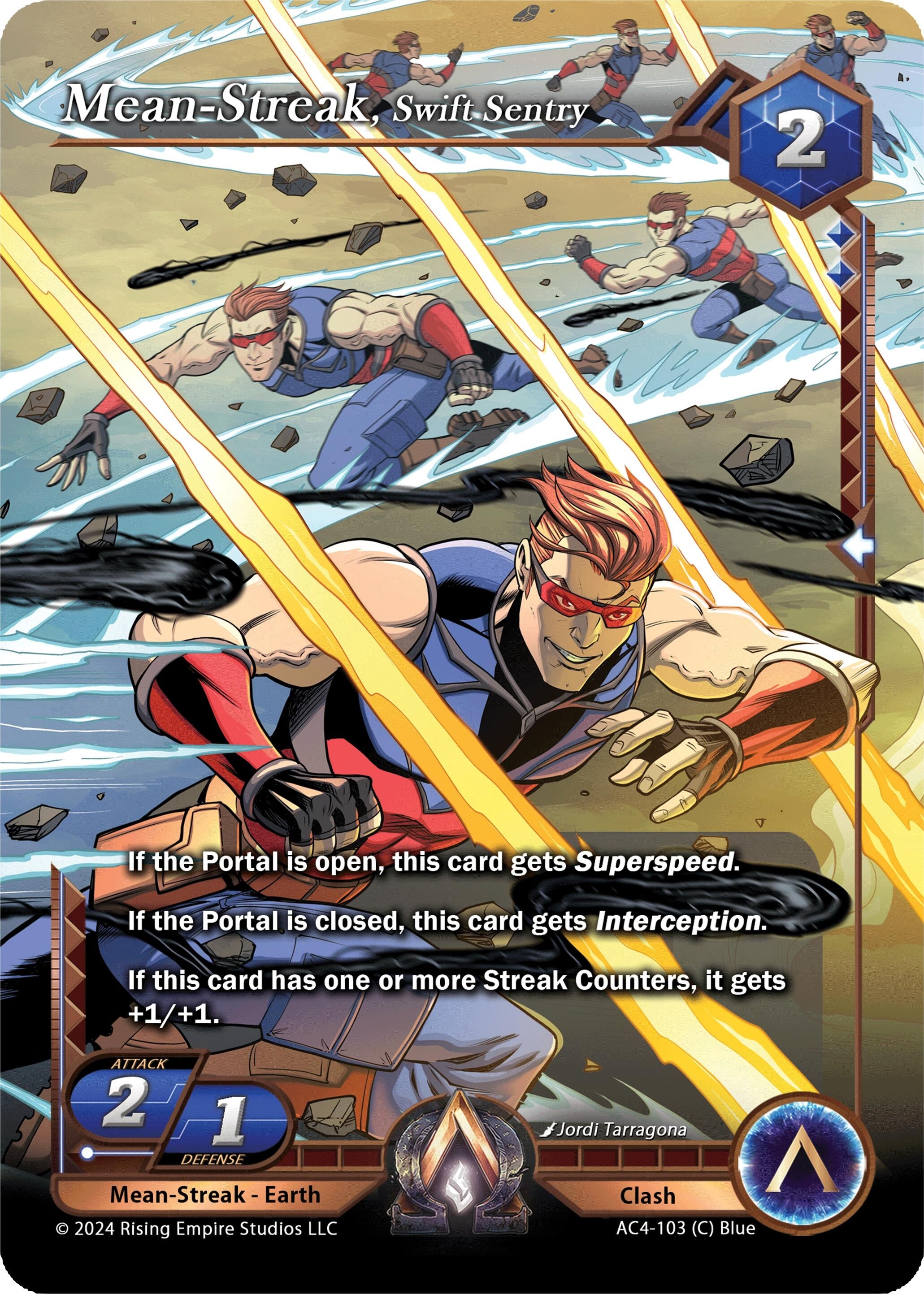 Image for Mean-Streak, Swift Sentry (Genesis Returns) (AC4-103) - Alpha Clash